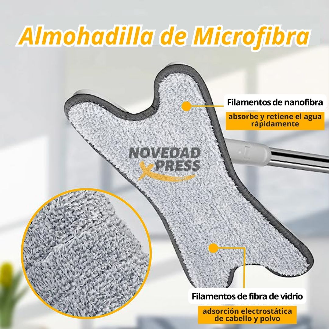 Pack x5 Almohadillas - Trapeador Mariposa 360°