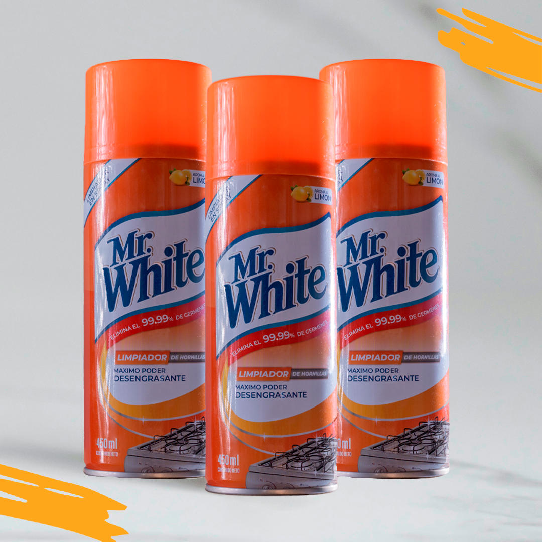 Limpiador en Spray de Hornillas MR. WHITE