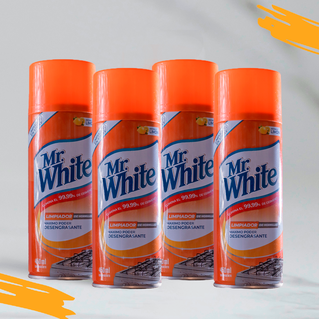 Limpiador en Spray de Hornillas MR. WHITE
