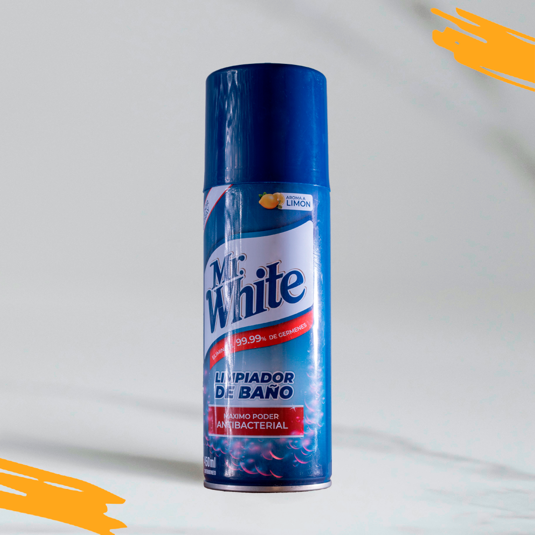 Limpiador de Baño en Spray MR. WHITE