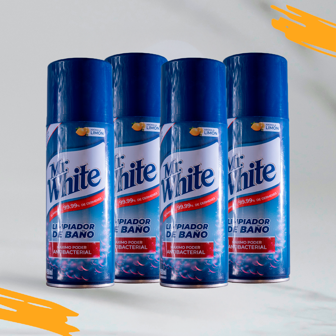 Limpiador de Baño en Spray MR. WHITE