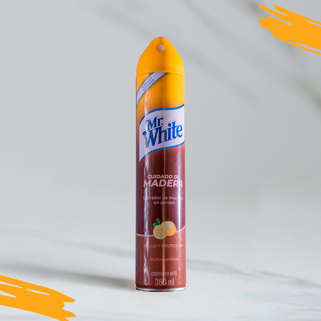 Limpiador de Madera y Melamine en Espuma MR. WHITE